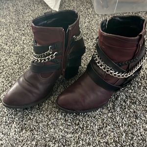 BKE Maroon bootie